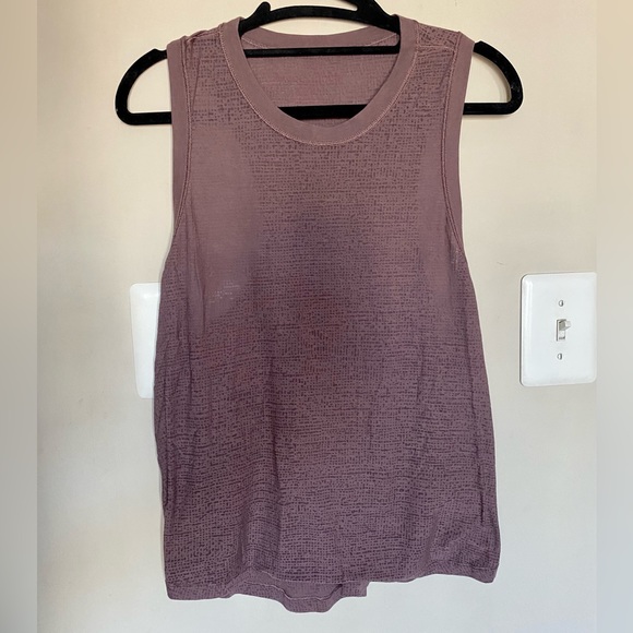 lululemon athletica Tops - Lululemon muscle tank semi translucent purple